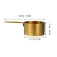 thumbnail image 2 of unbranded 9Ud Utensilios De Medición Dorados Para Cocina De Acero Inoxidable Y Uso Doméstico, 2 of 6