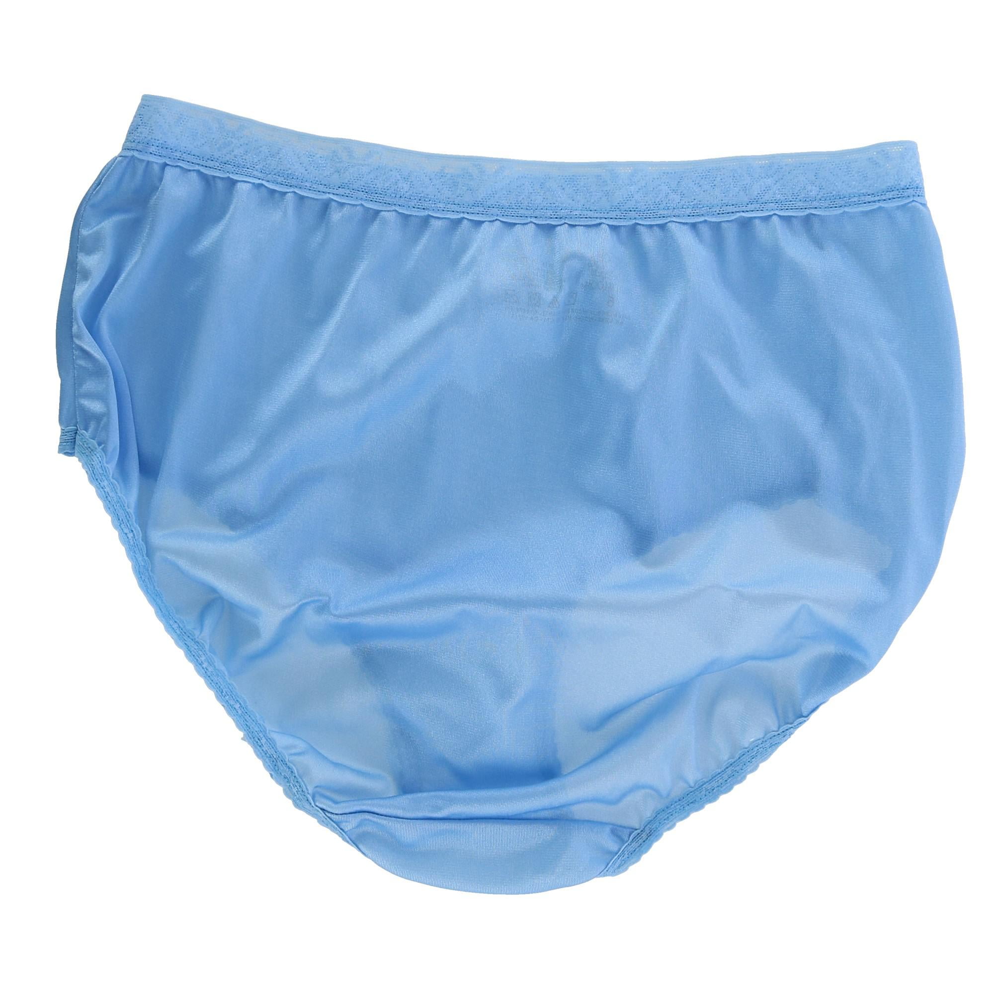 Fruit of the Loom Women`s 6Pack Nylon Brief Panties, 6, Assorted