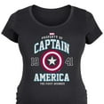 thumbnail image 3 of Marvel Captain America - The First Avenger - Maternity Scoop Neck Graphic T-Shirt, 3 of 5