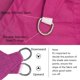 thumbnail image 4 of Vela Ombreggiante Rectangular Magenta con Kit de Fijación, Toldo Vela de Sombra Protección UV para Exterior Jardín Terrazas, 4 of 4