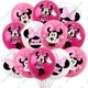 thumbnail image 3 of Globos de látex de Minnie Mouse de 12 pulgadas, 10, 20 y 30 unidades, suministros para fiestas, globos de Minnie rosa para decoración de fiestas de cumpleaños, 3 of 5