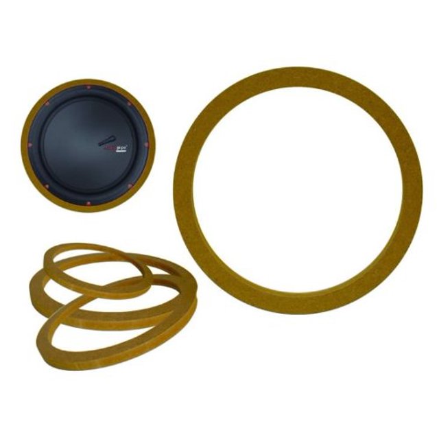 Pair Nippon Ring10r 10 Ring 3/4 Woofer Extender Rings 3/4 Thick Mdf Board by AUDIOP