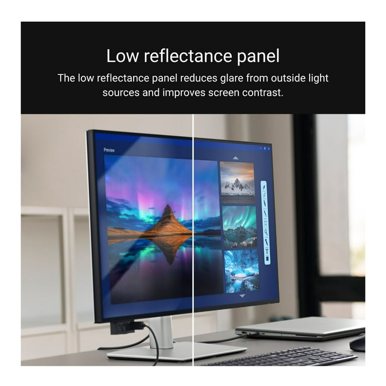 Dell UltraSharp 32-Inch 4K UHD Thunderbolt Hub IPS Black Monitor