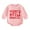 Pink, variant on Bagilaanoe Newborn Baby Boy Girl Valentine’s Day Romper Sweatshirt Long Sleeve Bodysuits Letter Print Pullover 3M 6M 12M 18M Infant Casual Tee Tops