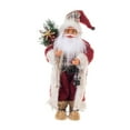 thumbnail image 4 of Figura de Papá Noel, adorno navideño, regalo, muñeco de Papá Noel, figura navideña para 45 centímetros, 4 of 9