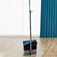 thumbnail image 5 of MERILER Broom and Dustpan Set - 180° Rotatable, Standing Storage, Scraping Teeth, Suitable for Home (1x Set), 5 of 7