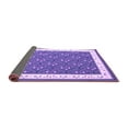 thumbnail image 2 of Ahgly Company Indoor Rectangle Abstract Purple Contemporary Area Rugs, 5' x 8', 2 of 4