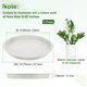 thumbnail image 3 of Uxcell 2-Pack Bandejas de Plástico para Plantas, 9.4 Pulgadas ID Bandejas de Agua para Macetas para Interiores/Exteriores [10.7 Pulgadas OD, Blanco], 3 of 6