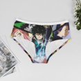 thumbnail image 3 of My Hero Academia Womens Underwear Soft Breathable Brief Lace Panty Stretch Hipster Underpants Ladies Panties 3XL, 3 of 7