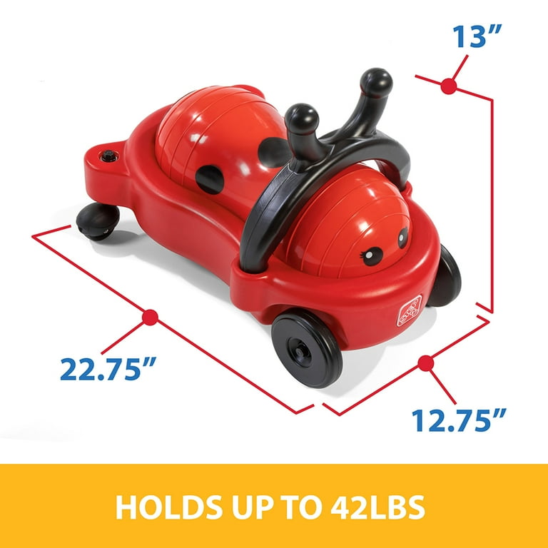 Ladybug ride on toy 2025
