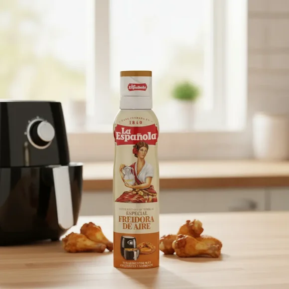 Aceite En Spray Para Freidora Aire 200ml Gourmet La Española