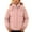 Pink, variant on Women's Puffer Jacket, 2025 New Style Lightweight Quilted Down Coat with Zip Front, Warm Winter Outerwear for Women, Packable Travel Puffer Coat with Hood, Casual Cropped Insulated Jacket A L