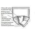 thumbnail image 5 of Comfort Finds Women Reusable Cool Dry Incontinence Panty - Adult Diaper Alternative - Real Fit Underwear - Peace of Mind Protection You Can Depend On (3 Pack, Medium), 5 of 7