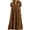 06-Coffee2205, variant on XIAONU Womens Casual Midi Dress Short Sleeve V Neck Loose Pocket Vacation Sundress