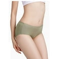 thumbnail image 2 of FJUCHAI Womens Underwear Soft Briefs Stretch Hipster Solid Bikini Panties L-XXL, 2 of 8