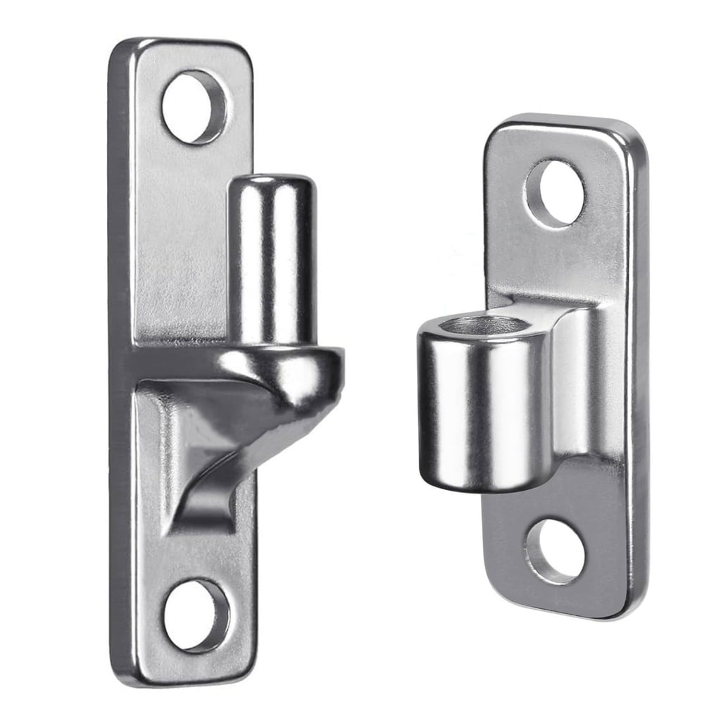 PatungKu Heavy Duty 304 Steel Gate Hinges Wall Mount Door Hinges Smooth Surfaces Door Hinges set for Wooden Fence & Farm gate