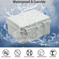 thumbnail image 2 of Caja eléctrica Otdorpatio impermeable IP67 de ABS 22 x 17 x 11 cm, 2 of 6