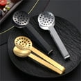 thumbnail image 6 of 2Pcs Steel Teas Bag Squeezer Tongs Teabag Strainers Clip For Teas Drinkers Enthusiasts Kitchen Accessories, 6 of 8