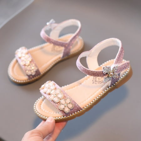 

THE WILD Comfortable Fashion Toddler Kids Baby Girls Shoes Princess Shoes Casual Shoes Butterfly Sandals