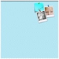 thumbnail image 2 of PinPix ArtToFrames 22x22 Custom Cork Bulletin Board    Poster Board Has a Fabric Style Canvas Finish, Framed in Satin White Frame (PinPix-247), 2 of 5