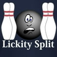 thumbnail image 3 of CafePress - Lickity Splits Logo 4 Women's Dark T Shirt Design - Women's Traditional Fit Dark T-Shirt, 3 of 4