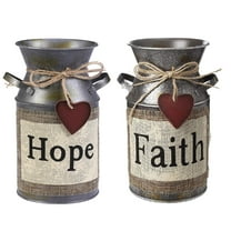 Raindrops 2 Pcs Decorative Kitchen Jug Flower Containers Plant