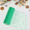 thumbnail image 3 of S SERENABLE Glitter Tulle Sequined Mesh 10 Yards Durable Stylish Mesh Ribbon Tulle Fabric for Stage Performance Decorations Wedding Decor Green, 3 of 8