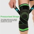 thumbnail image 2 of Graflsoa Compression Knit Knee Support Band - Green, Size S, Lightweight Nylon Material, 2 of 7