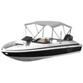 thumbnail image 1 of Summerset by Eevelle USA, SS-543B, Marine Grade 600D Outboard Watercraft 3-Bow Bimini Top Boat Vehicle Canvas Cover, 54" High Frame, 1” Aluminum Frame, Hardware, Straps and Storage Boot, Silver, 1 of 11