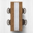 thumbnail image 3 of Creative Products Vertical Strokes Blue 5 16 x 90 Poly Twill Table Runner, 3 of 3