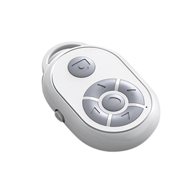 Página del teléfono que gira el obturador de la cámara Selfie Controller compatible con Bluetooth (blanco) Tmvgtek Para estrenar