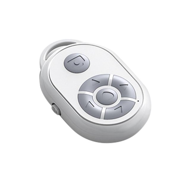 Página del teléfono que gira el obturador de la cámara Selfie Controller compatible con Bluetooth (blanco) Ndcxsfigh Para estrenar