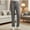 Gray, variant on absuyy Cargo Pants for Women Elastic High Waist Khaki Pants with Pockets Fall Winter Casual Work Trouser Beige L