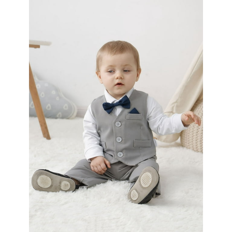 Little boy bow tie outfit hot sale