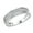 White-1 Ct Round, variant on Wedding Rings For Men 3ct 925 Sterling Silver Wedding Band For Men 5A Cz Men Rings Round Princess Size 9