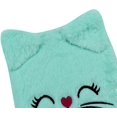 thumbnail image 3 of Cute Cat Face Plush Diary with Lock and Key, A5 Lined Hardcover, 3 of 4