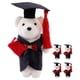 thumbnail image 1 of BRIGHTFUFU 5 uds. Ramo de osos, muñecos, ramo de graduación, oso de dibujos animados, Mini osos de peluche adorables, 1 of 7