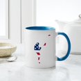 thumbnail image 4 of CafePress - Football Punter American Flag Mugs - 11 oz Ceramic Mug - Novelty Coffee Tea Cup, 4 of 4