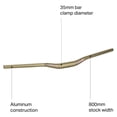 thumbnail image 5 of Renthal, Fatbar 35, Riser bar, Clamp: 35mm, W: 800mm, Rise: 10mm, Gold, 5 of 5