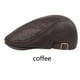 thumbnail image 2 of Gorra de pato Vintage ajustable Sonducket color Marrón de Cuero transpirable, 2 of 6
