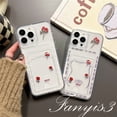 thumbnail image 4 of Redmi A1 Plus 10C 10A 10 9A 9C 9 9T Note 11s 10s 9s 11 10 9 8 Pro Poco X3 NFC X3Pro Mi 11 12 Lite 11T Rose Girasol Tarjetero Funda De Teléfono Transparente TPU Suave Cubierta Protectora, 4 of 4