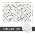 thumbnail image 2 of Front Door Mat Cute Dragonfly Bedroom Entryway Rug Non-Slip Washable Indoor Carpet Doormat Decorative Low Profile Area Rug for Home Living Room Bedroom Laundry Floor Decor, 24 x 16 Inch, 2 of 7