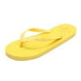 thumbnail image 4 of Puntoco Women Sandals Clearance，Women Summer Animal Solid Beach Flip Flops Anti-Slip Slipper Casual Shoes Yellow, 4 of 8
