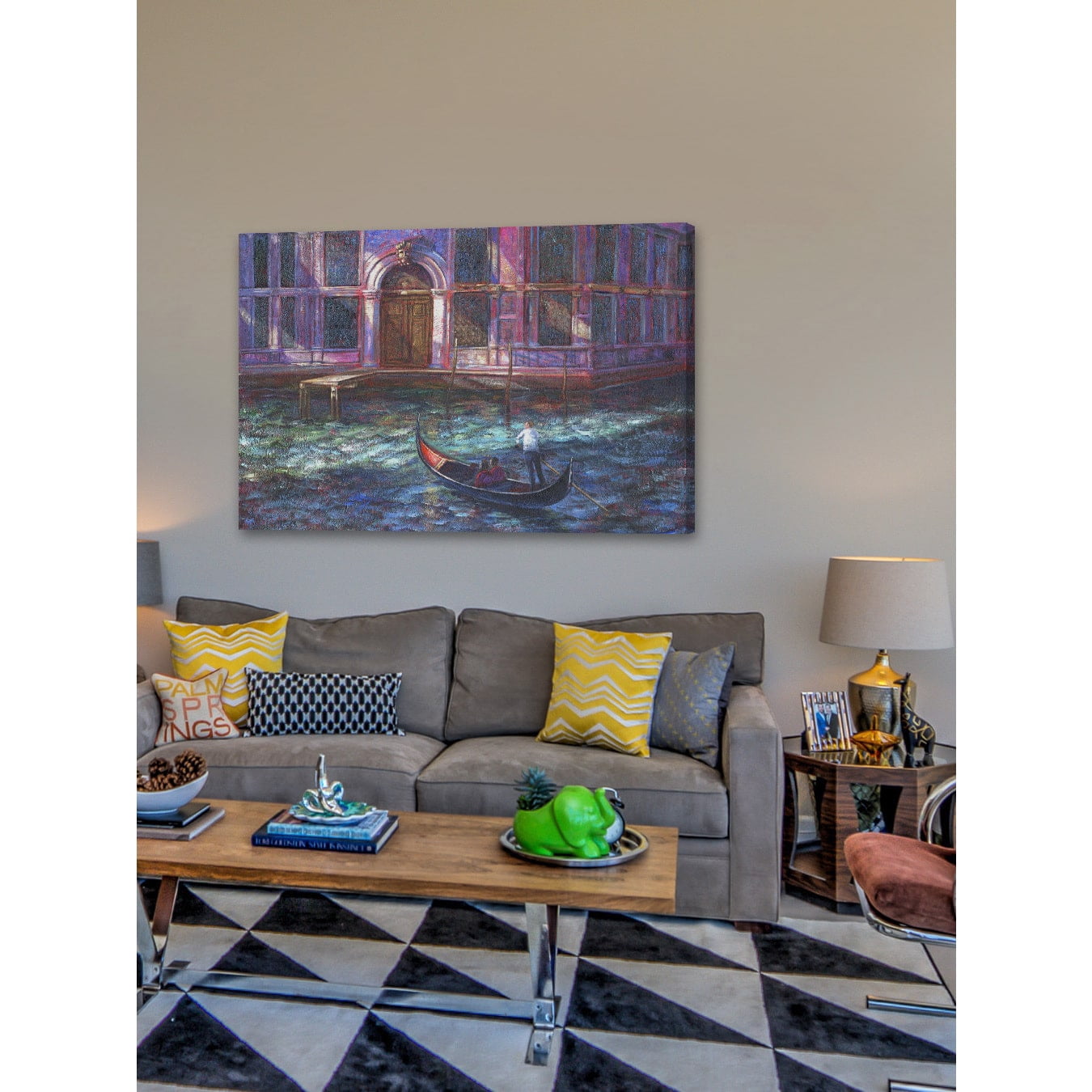 "Morning Light" Painting Print on Wrapped Canvas