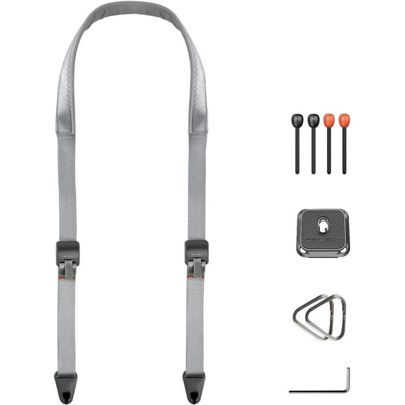 PGYTECH Camera Shoulder Strap with Quick Release Plate Wide Neck Straps Long for Photographers