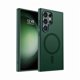 thumbnail image 1 of Chenchen Magnetic for Samsung Galaxy S23 Ultra Case (Compatible with MagSafe)(Military Grade Drop Protection) Slim Translucent Shockproof Phone Case,Forest Green, 1 of 1