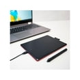 One by Graphic Drawing Tablet for Beginners, Small Black & Red