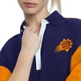 thumbnail image 3 of Women's Tommy Jeans Purple Phoenix Suns Taya Puff Sleeve Pique Polo Shirt, 3 of 4