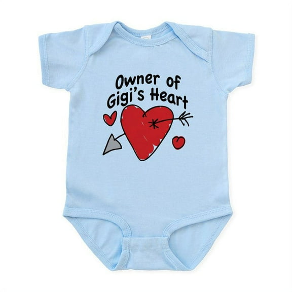 CafePress - OWNER OF GIGI's HEART Infant Bodysuit - Baby Light Bodysuit, Size Newborn - 24 Months
