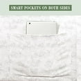 thumbnail image 3 of Mocassi Softest and Coziest 6-Piece Sheet Set - 1500 Series - Deep Pocket, Wrinkle Resistant 6-Piece Wave Pattern Bed Sheet Set, Twin XL, Wave Beige, 3 of 5